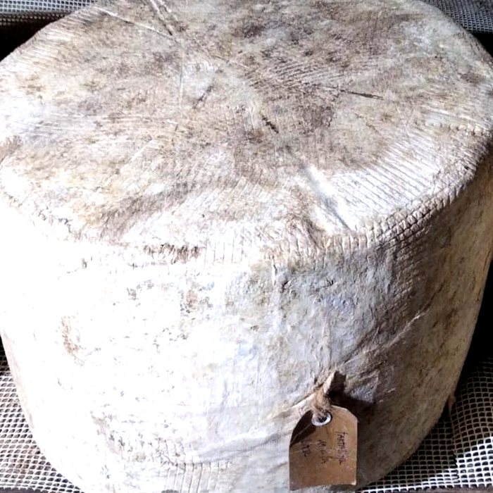 Formatge curat, curat al celler